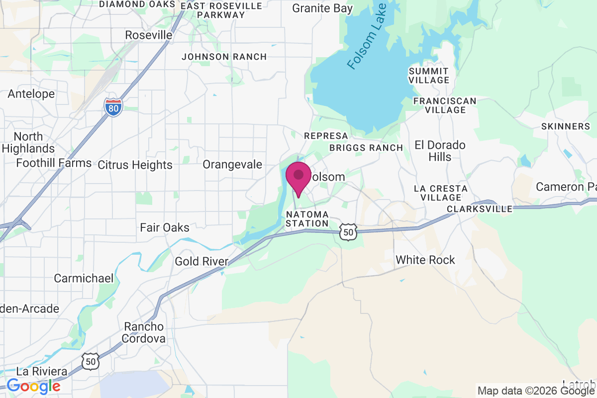 Folsom Junction map