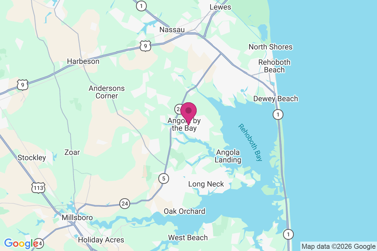 Angola by the Bay map
