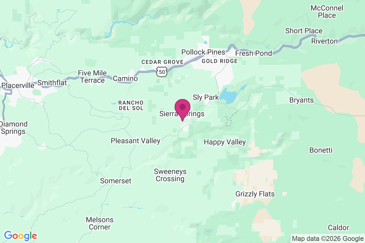 Sierra Springs map