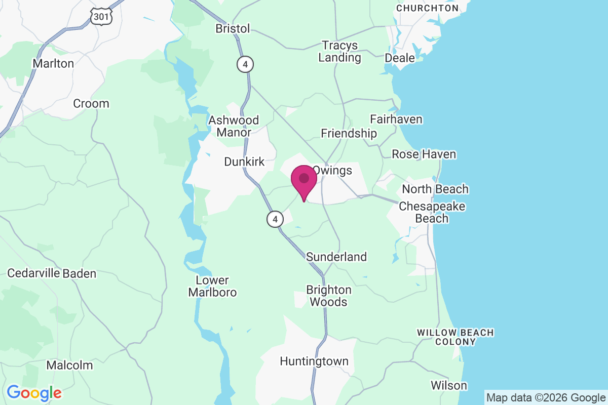 Cattertons Reach map
