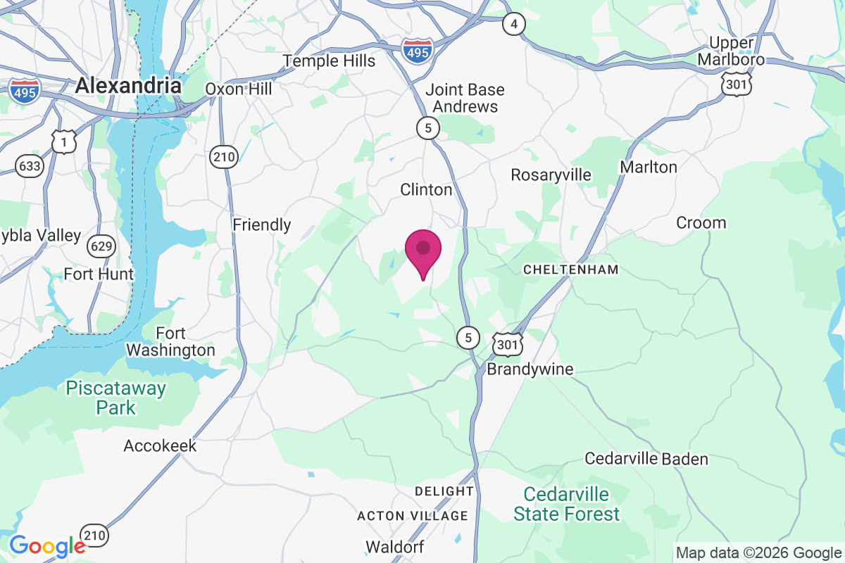 Clinton Woods map
