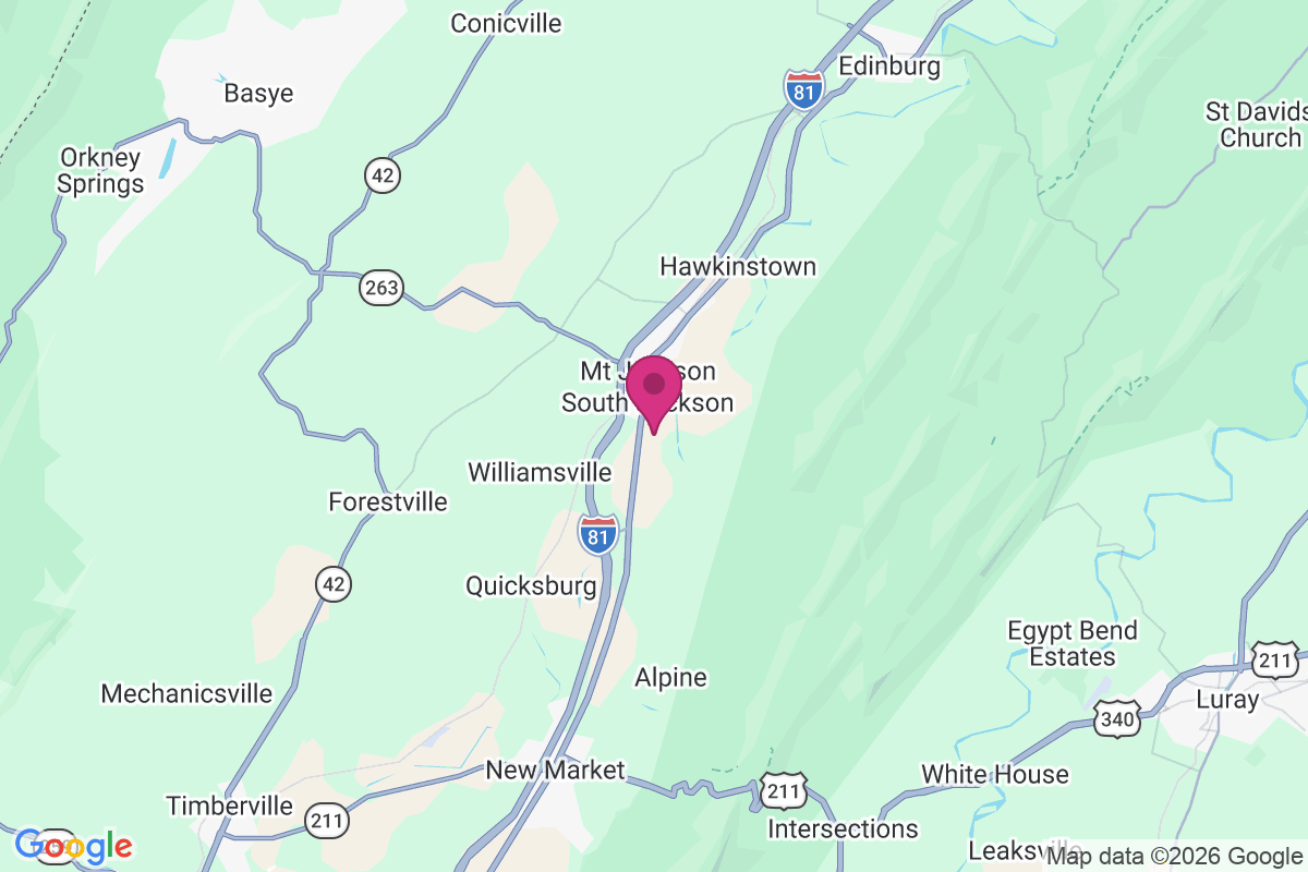 South Jackson map