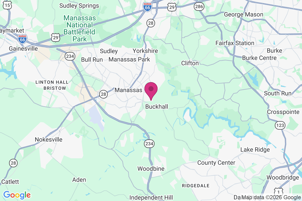 Hynson Knolls map