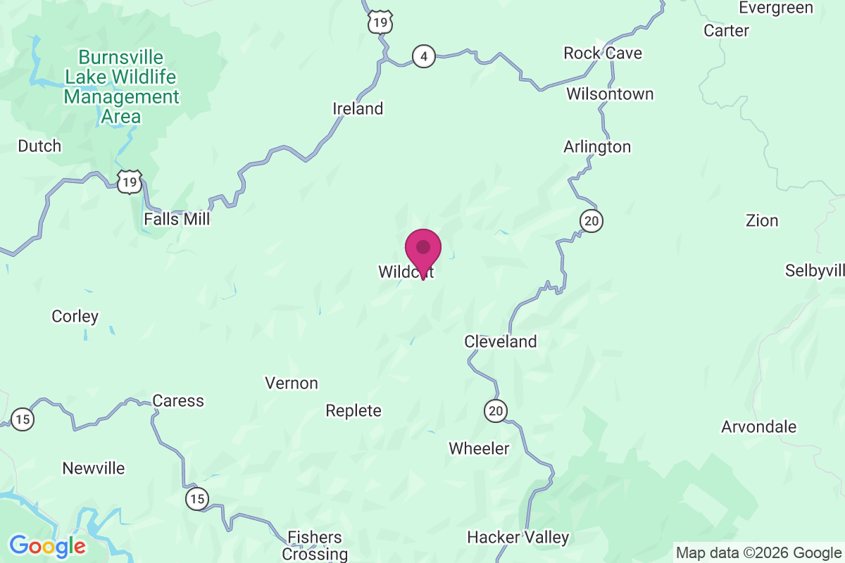 Wildcat map