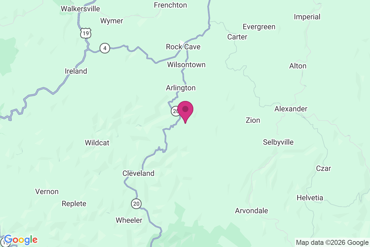 Kanawha Head map