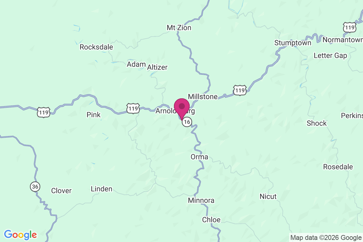 Arnoldsburg map