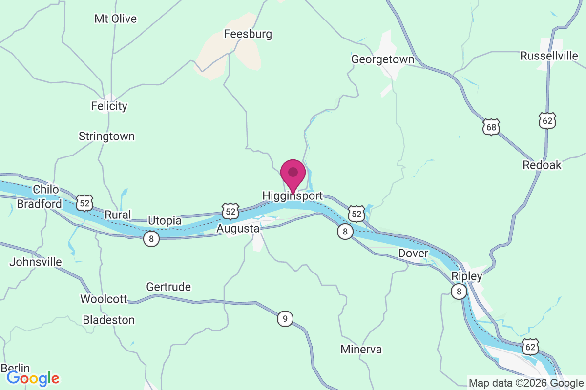Higginsport map