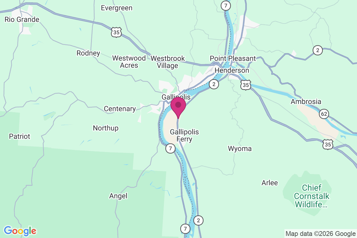 Gallipolis map