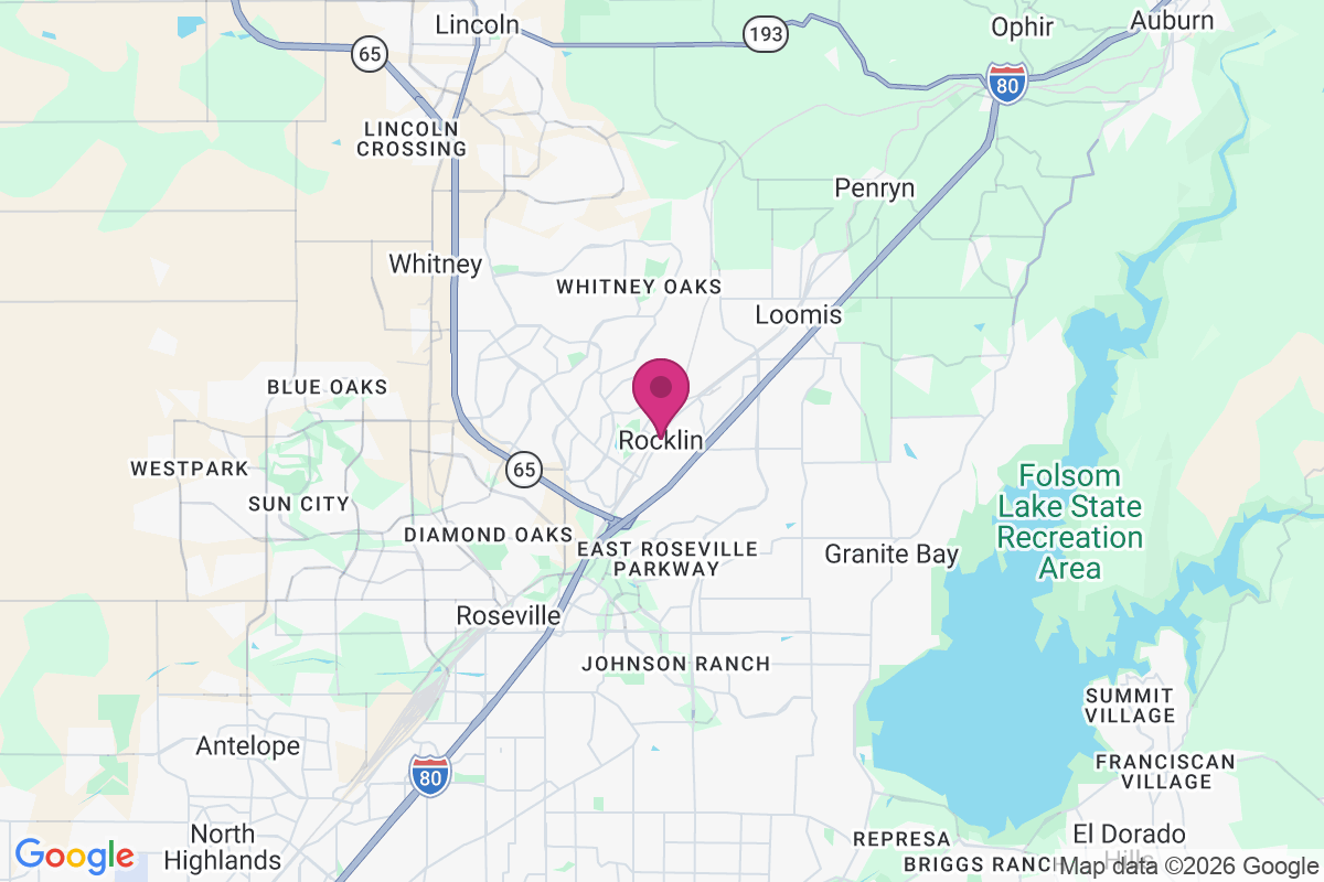 Rocklin map