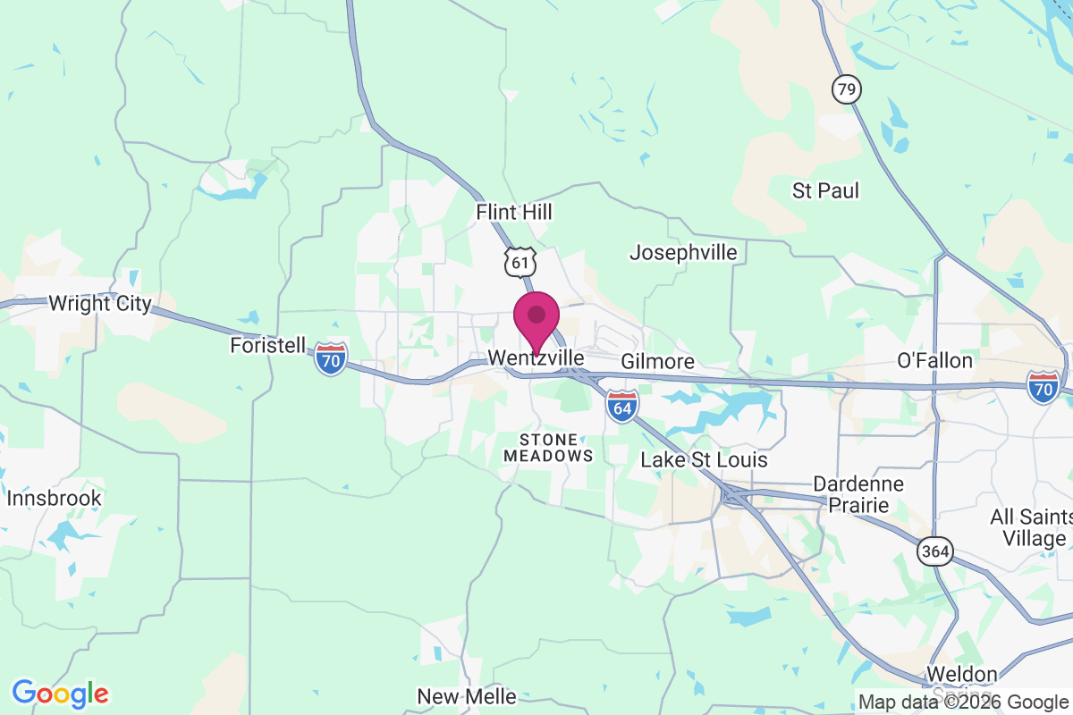 Wentzville map