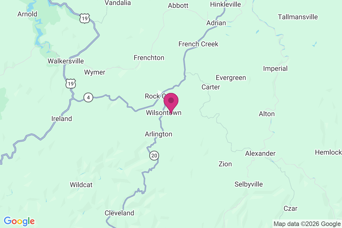 Wilsontown map