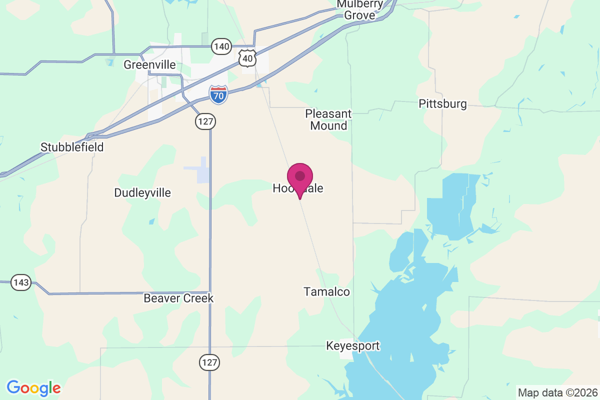 Hookdale map