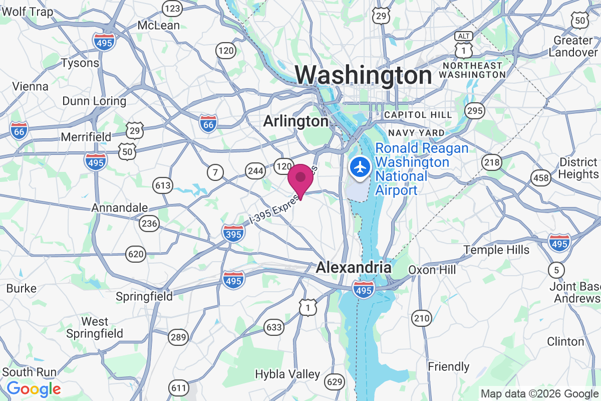 Shirlington map