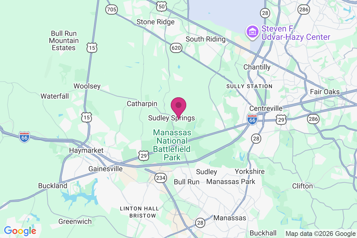 Sudley Springs map