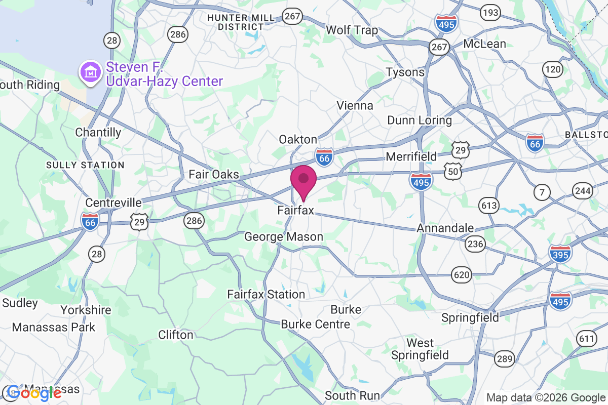 Lord Fairfax Estates map