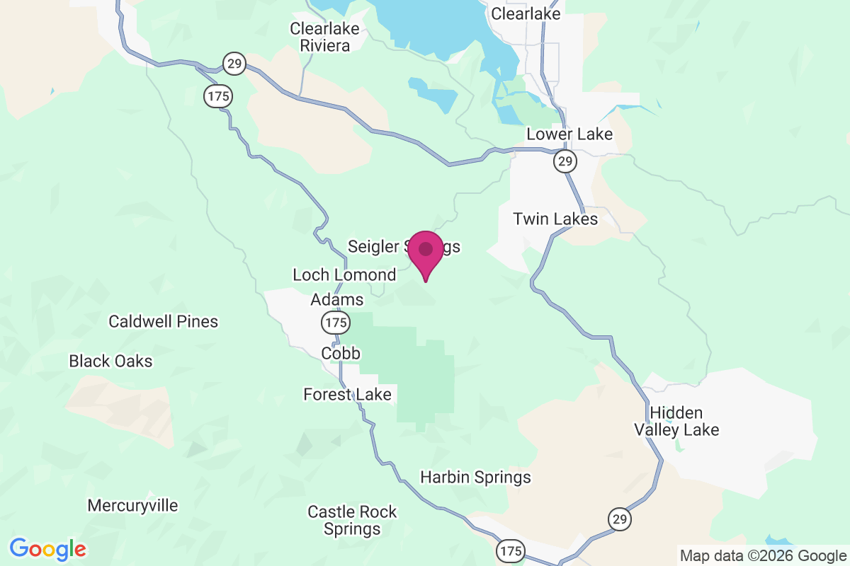 Bonanza Springs map