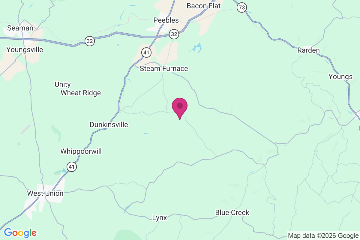 Scrub Ridge map