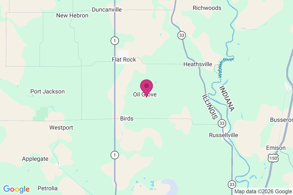 Oil Grove map