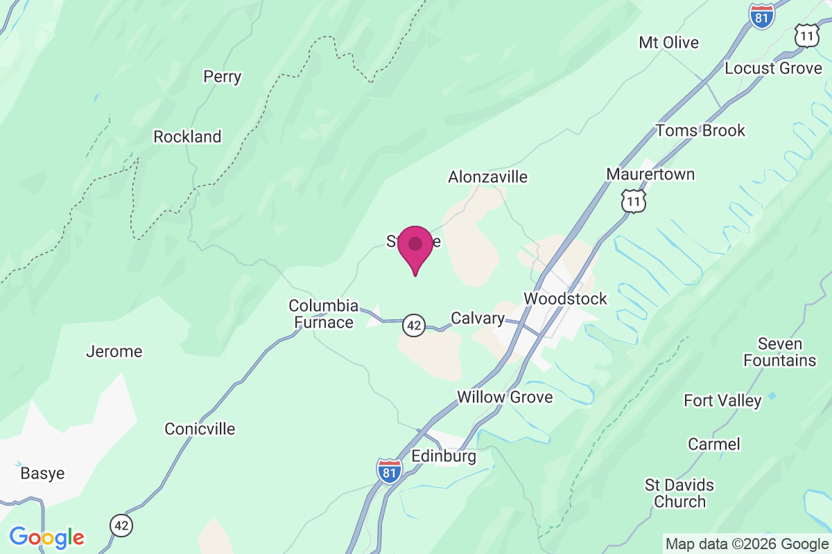 Coffmantown map