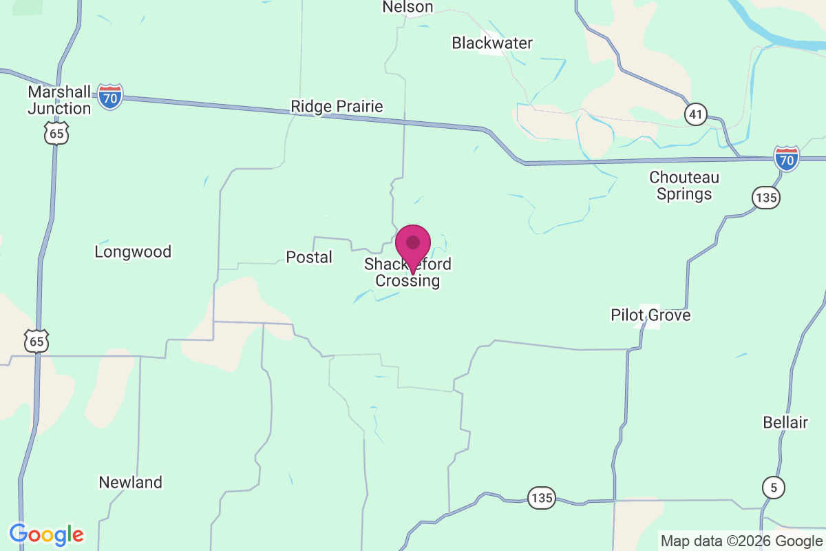 Shackleford Crossing map