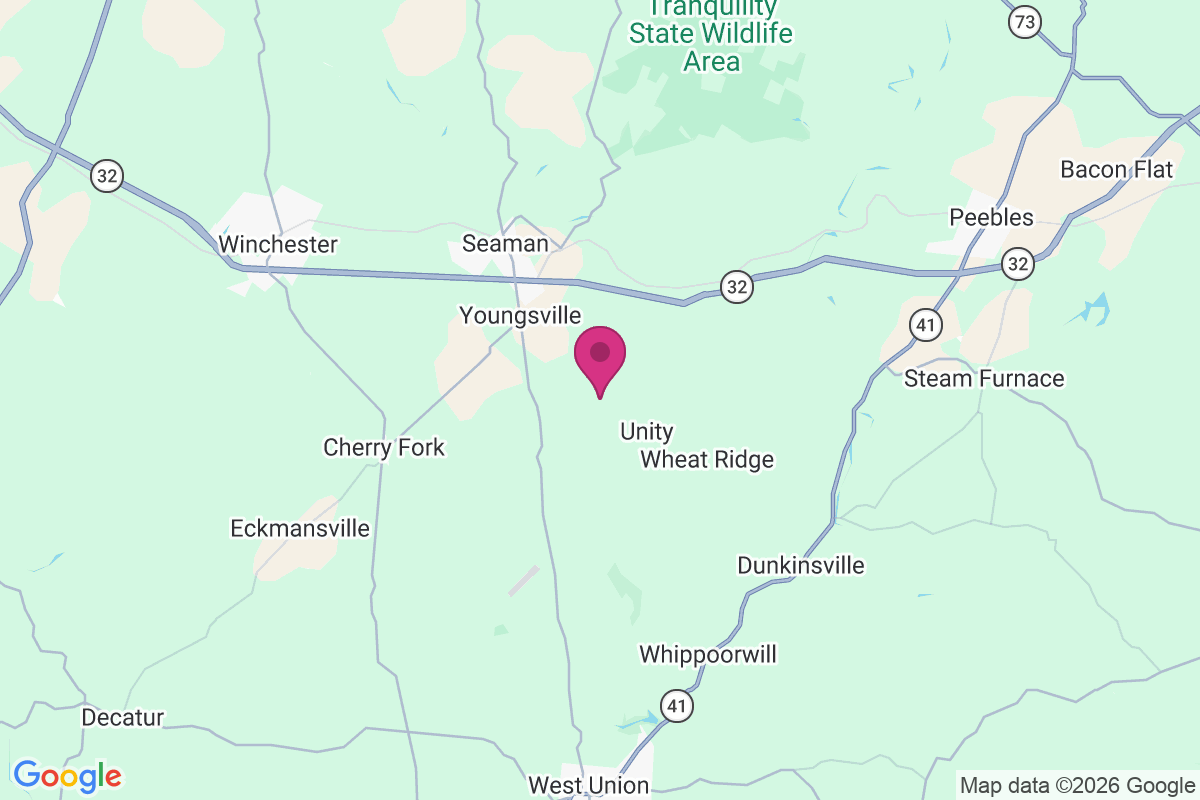 Harshasville map