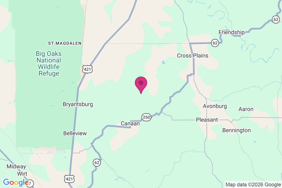 Barbersville map