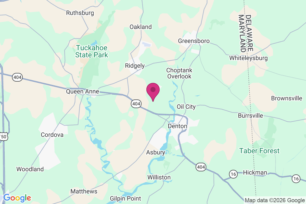 Ridgely Acres map