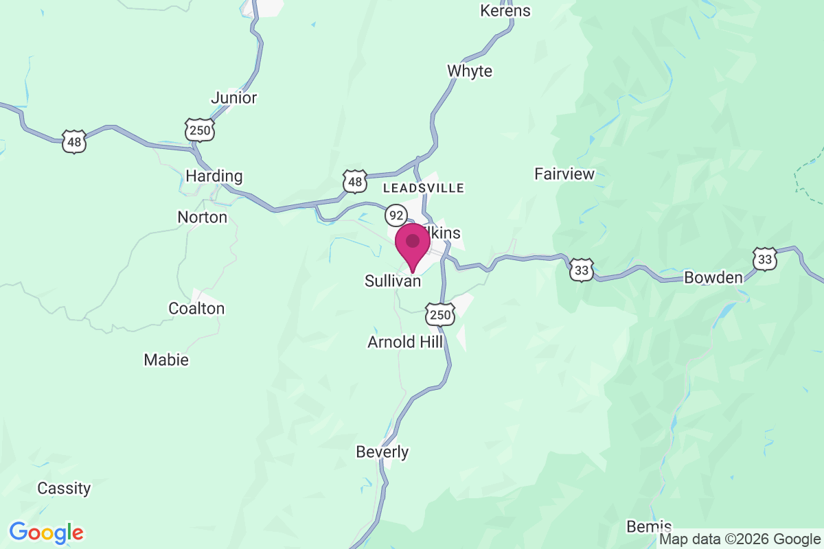 Elkins Junction map