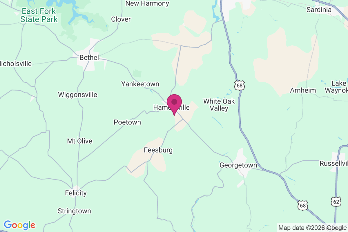 Hamersville map