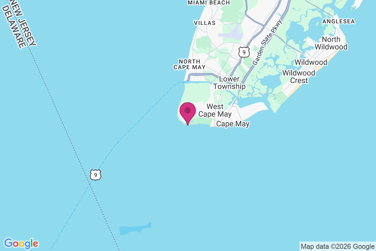 Cape May Point map