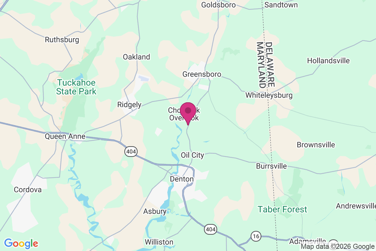 Choptank Overlook map