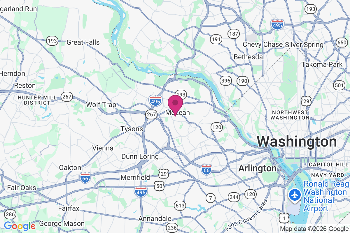 West McLean map