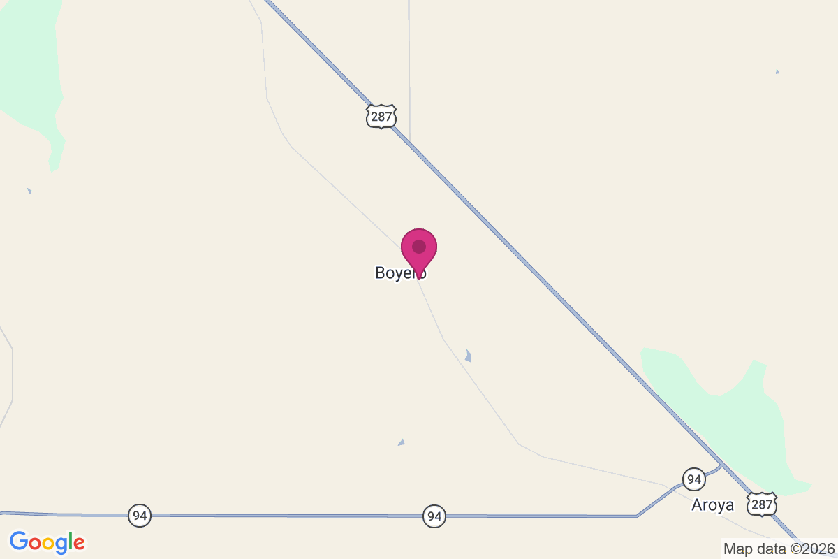 Boyero map