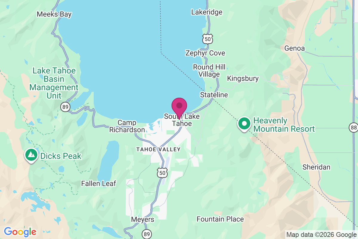 Al Tahoe map