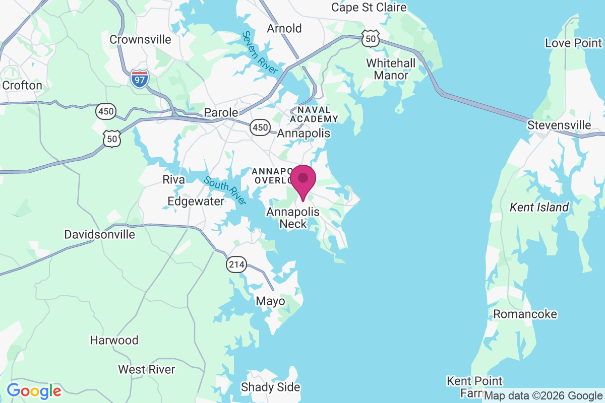 Old Annapolis Neck map