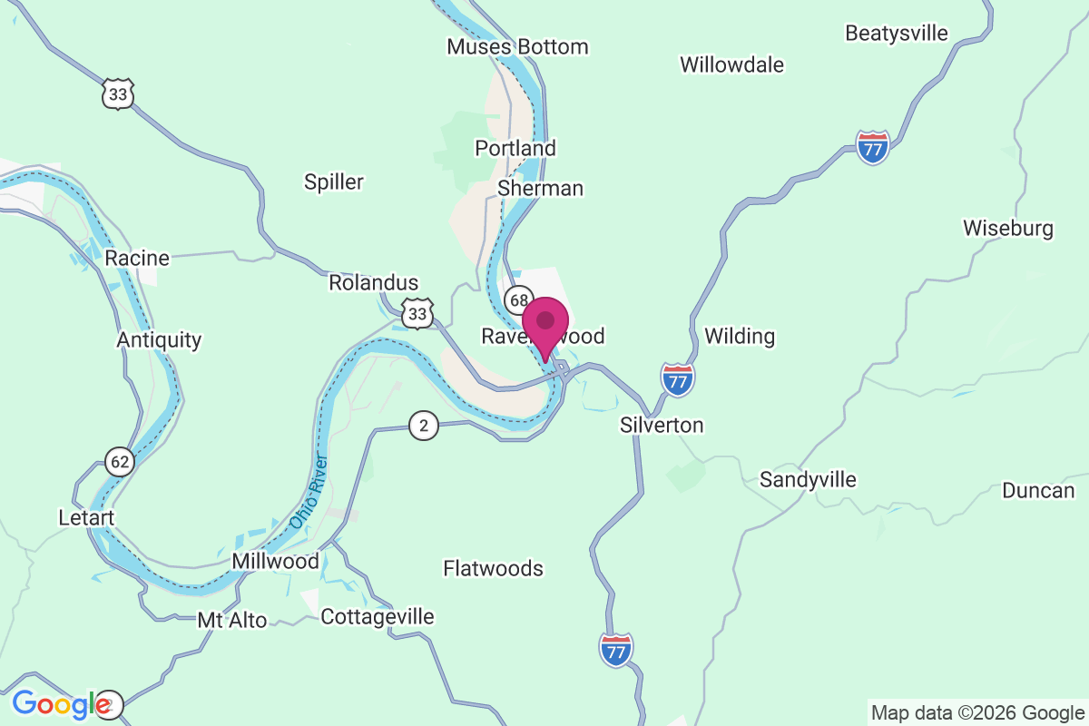 Ravenswood map
