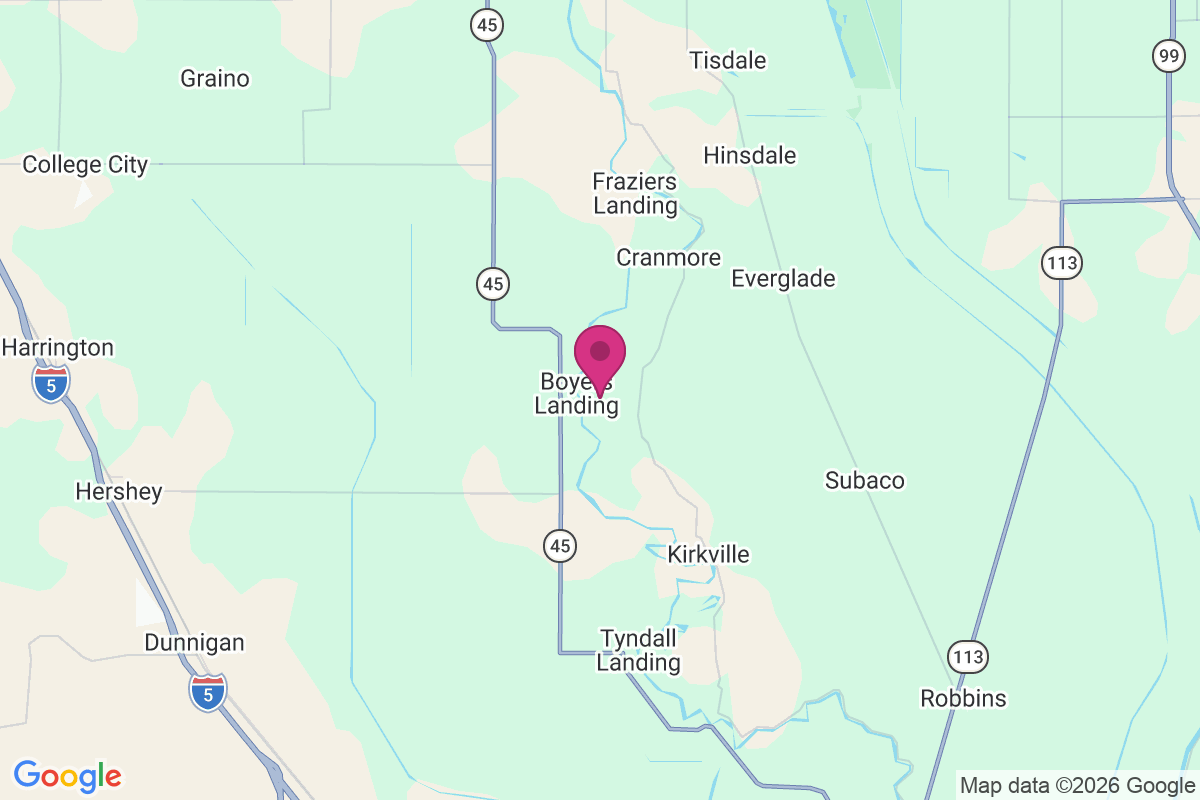 Boyers Landing map