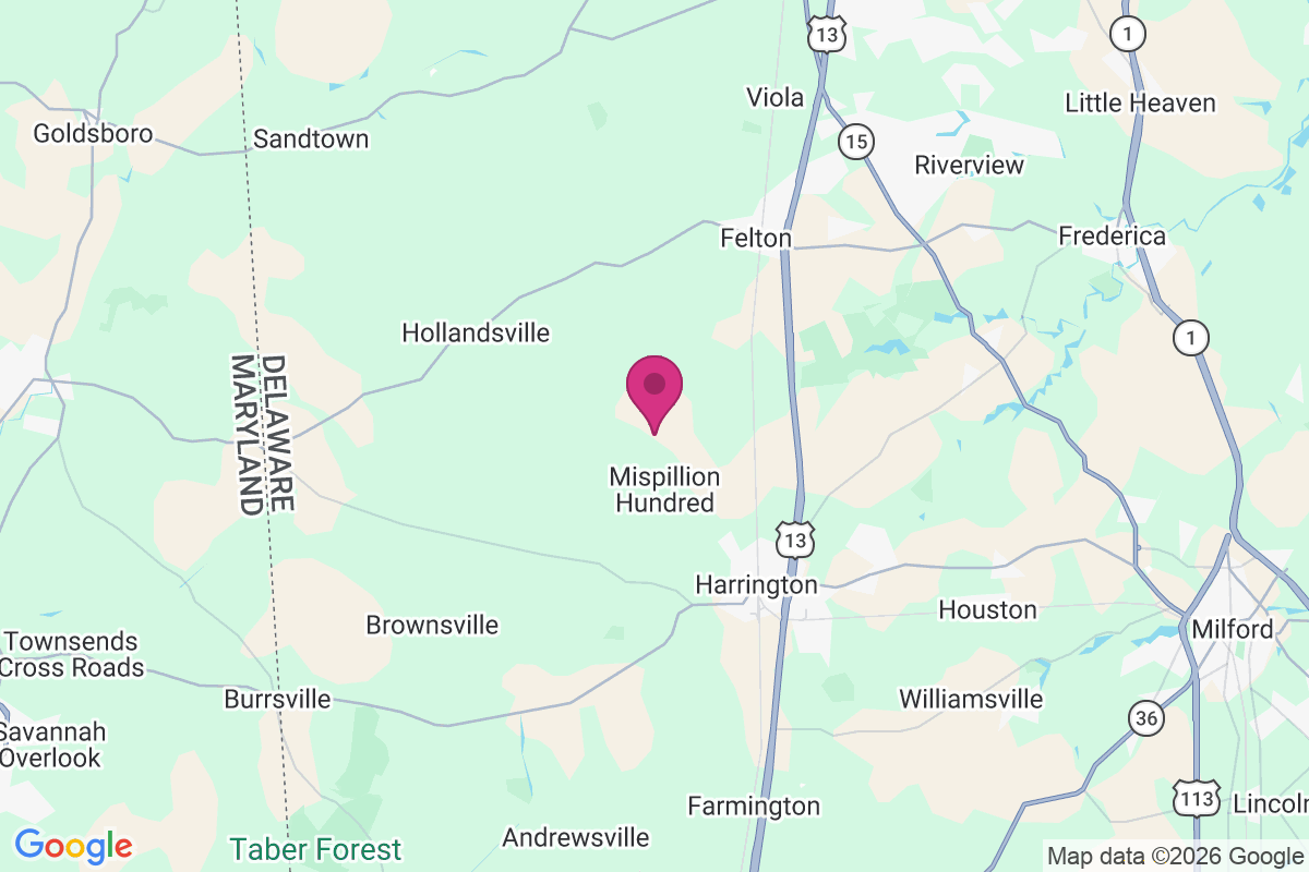 Mastens Corner map