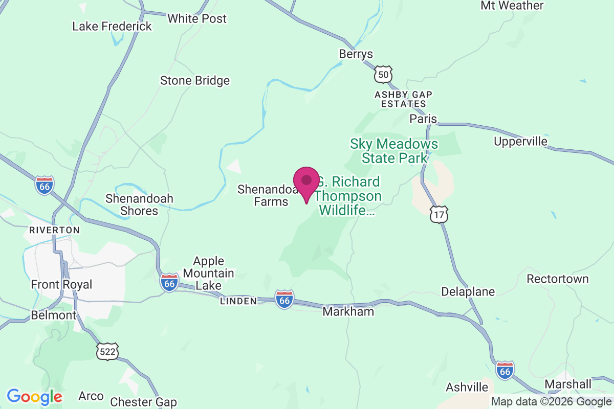 Blue Mountain map