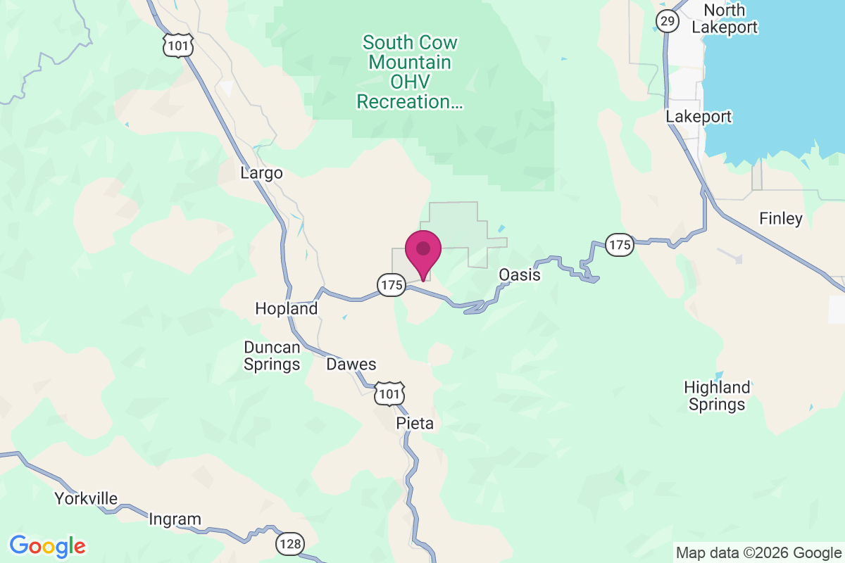Nacomis Indian Rancheria map