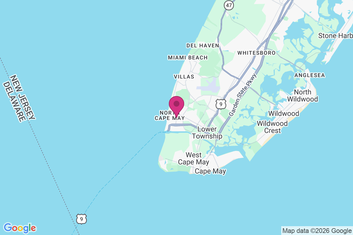North Cape May map