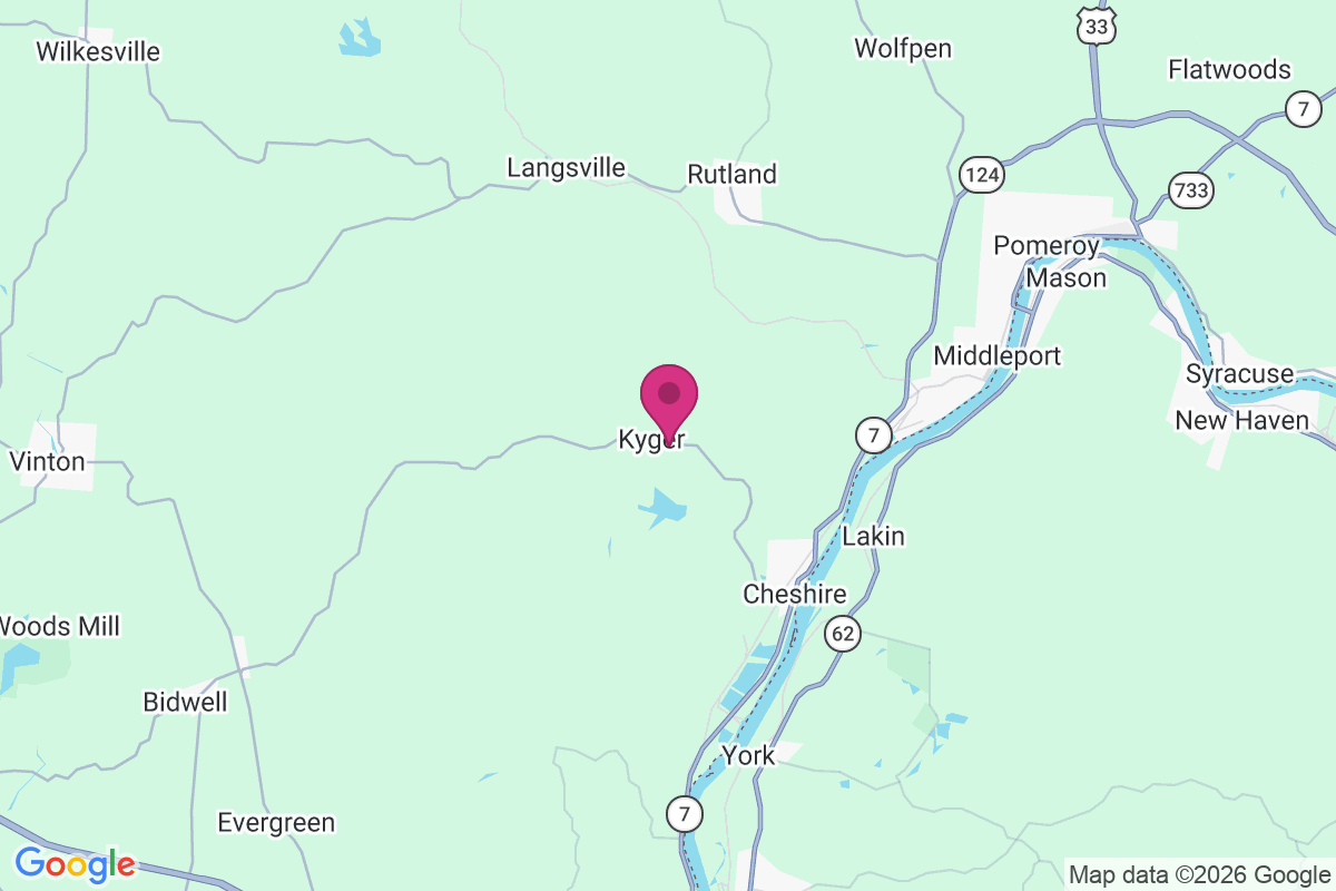 Kyger map