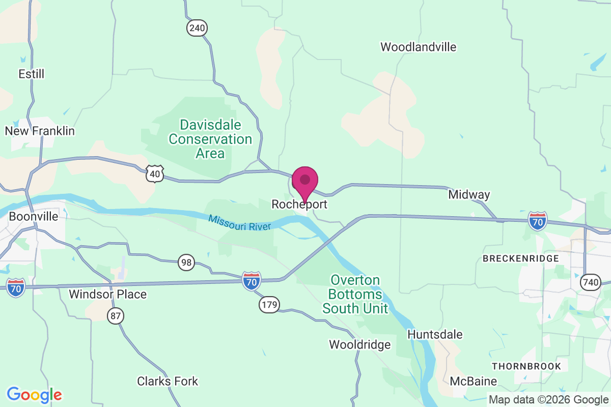 Rocheport map