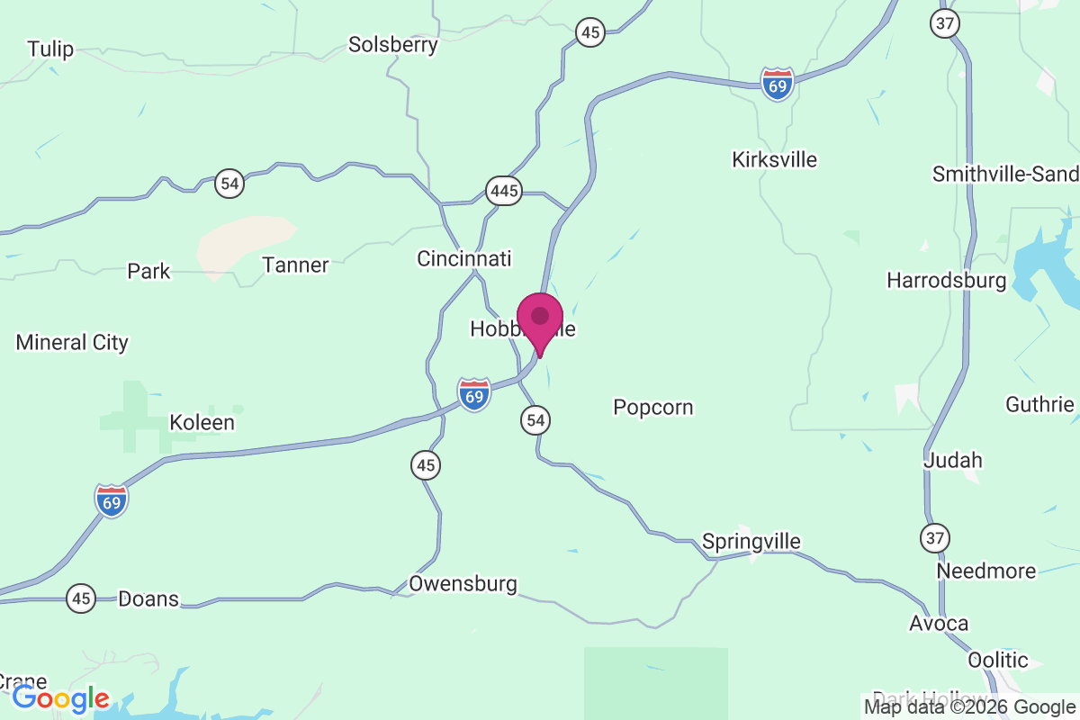 Hobbieville map