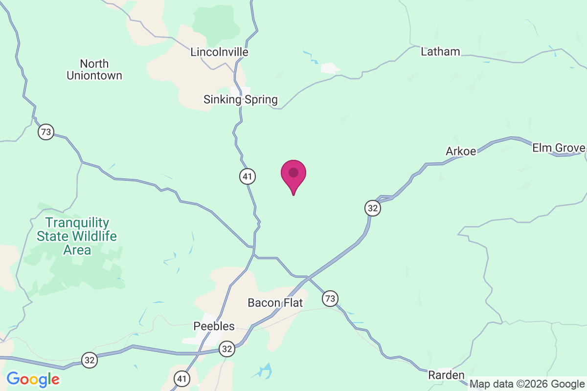 Smoky Corners map