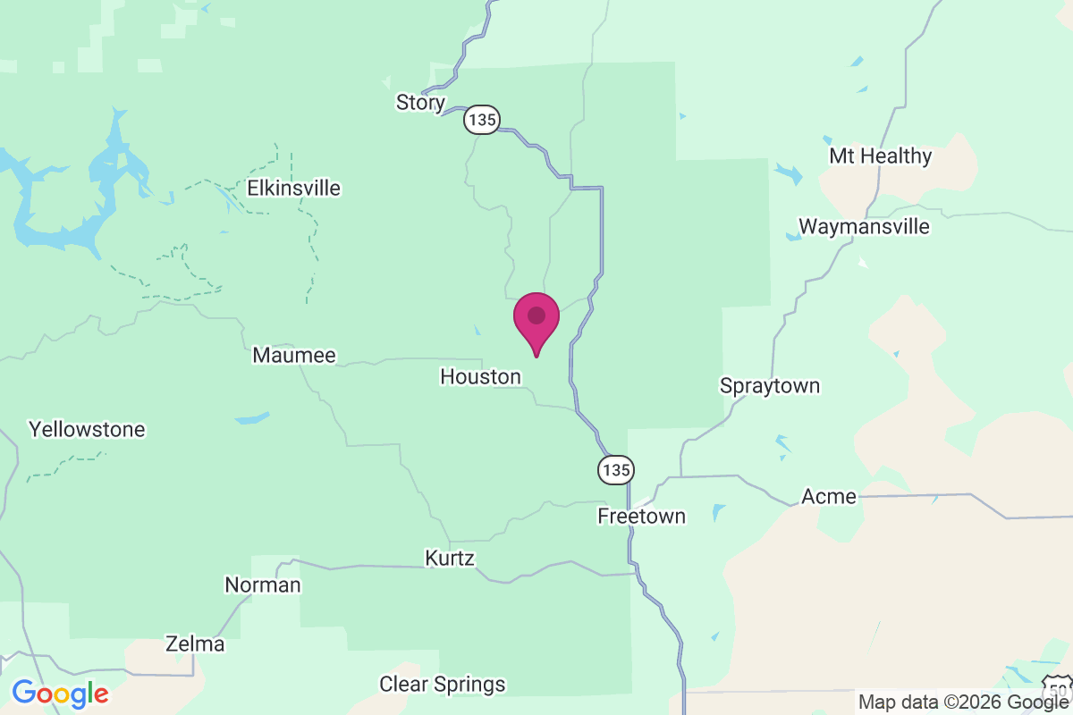 Bald Knobs map