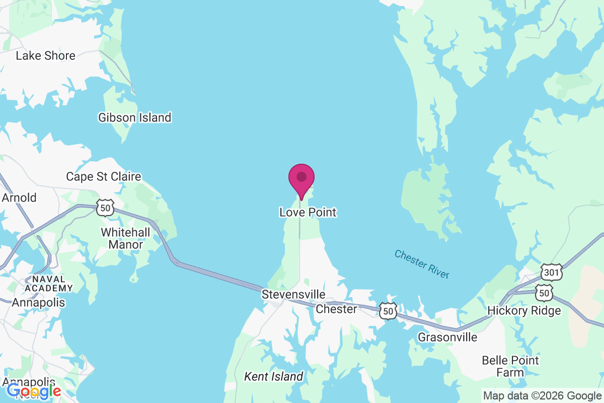 Love Point map