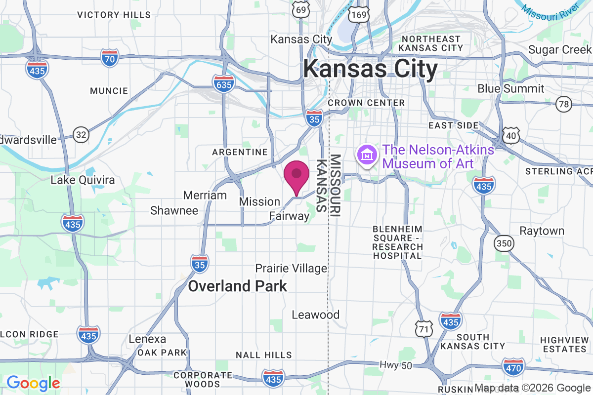 Roeland Park map