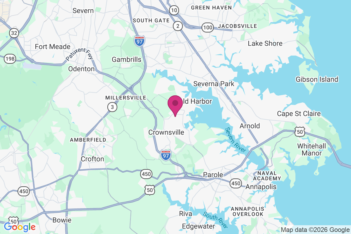 Harbor Oaks map