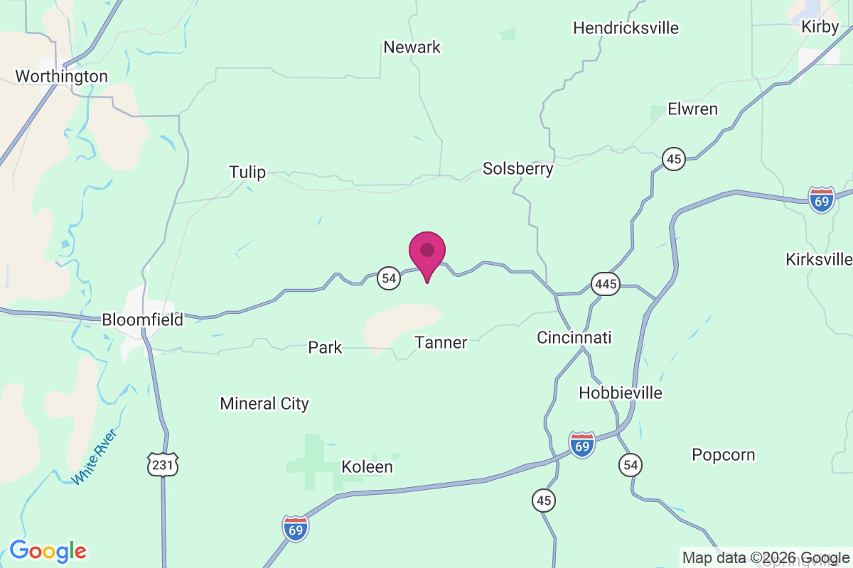 Ridgeport map